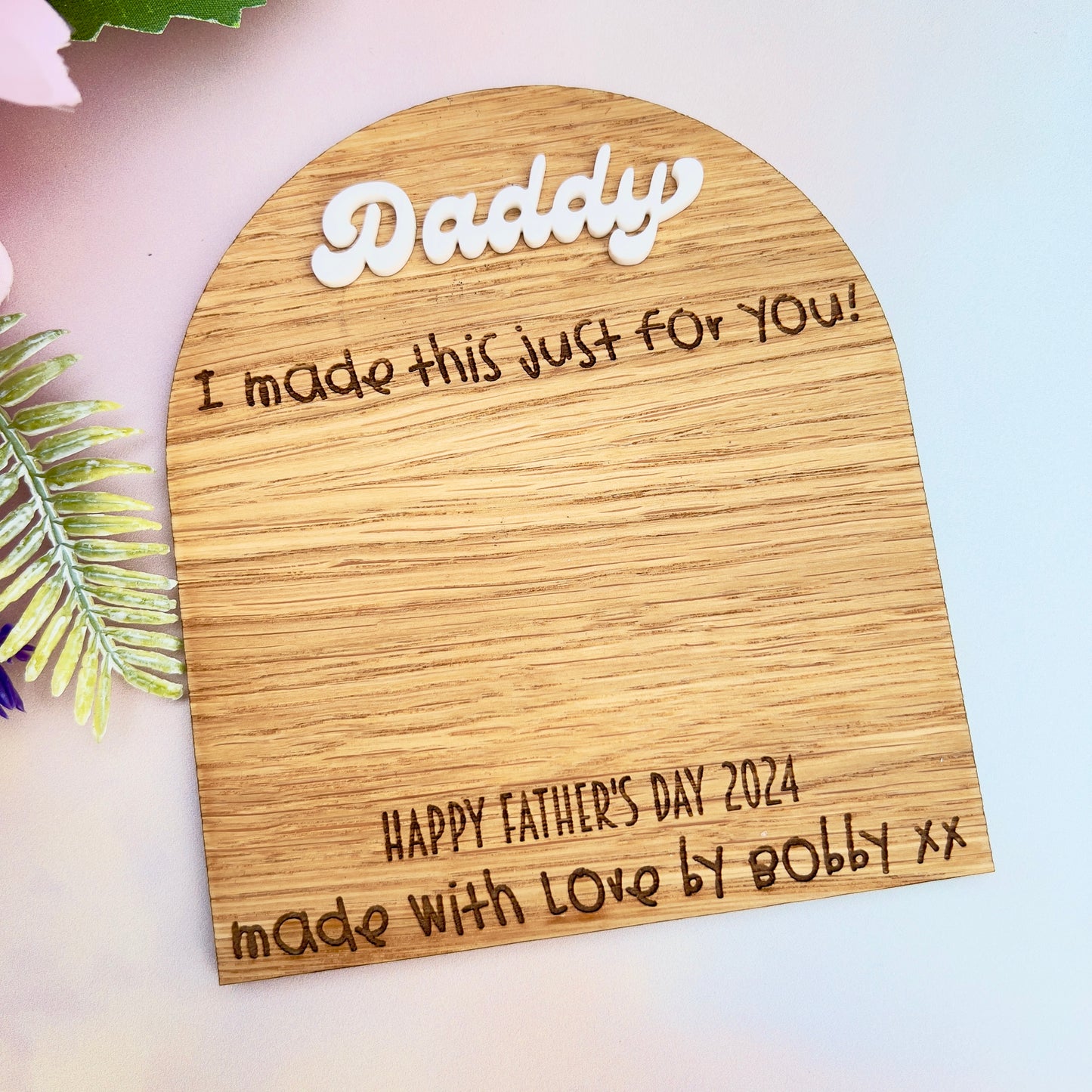 Look what I made for Daddy Boards