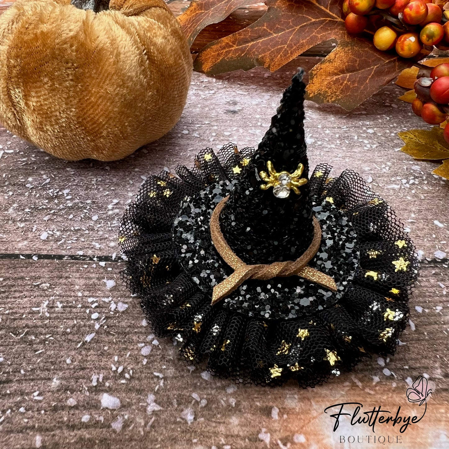 Mini Witches Hat, Halloween Clip