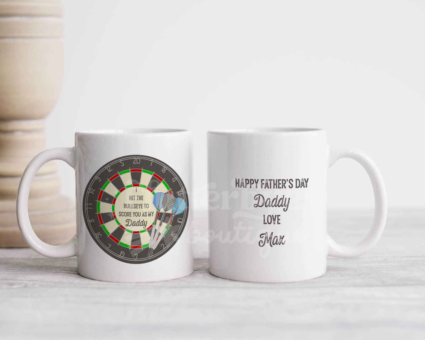 Bullseye Dad Mug