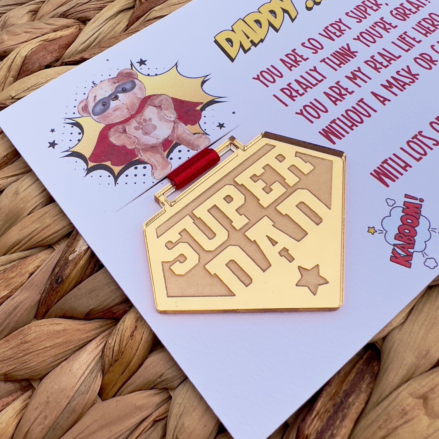 Super Dad Medal